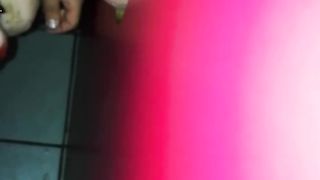 Eichel lecken am Gloryhole