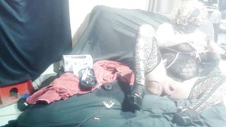 Dirty Little Tranny Slut Smokes Meth