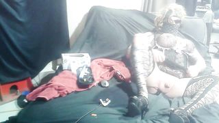 Dirty Little Tranny Slut Smokes Meth