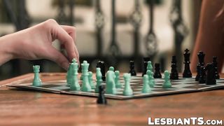 Blonde TS Jade Venus checkmates Haley Reeds vagina with her tcock