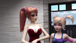 Ruthless Sex Showdown ◌ The Anal Domination of a Dickgirl in a Cyberpunk Underworld