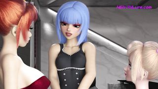 Ruthless Sex Showdown ◌ The Anal Domination of a Dickgirl in a Cyberpunk Underworld