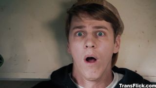 Ariel Demure in a revealing crop top and shorts