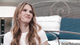 Ashley Lane gives roommate Aubrey Kate a gift 2