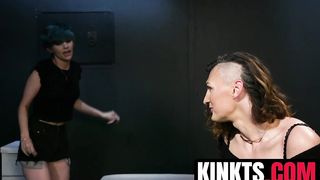 Slim Mercy West fingers her warm pussy with brunette Allysa Etain