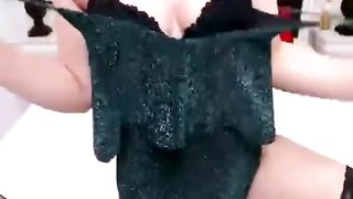 Pretty Adorable Transgirl Faps her Lollipop Firm