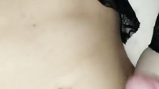 bottom youthful superslut spunks a sea