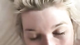 Aubrey Kate deepthroats beau