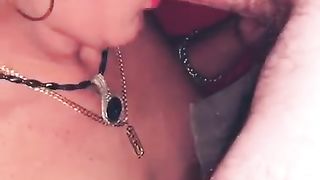 Trap tugging a phat wood (TRANSSEXUAL Alexis)