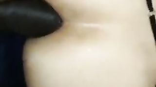 Hefty Dark-Hued Man-Meat Demolish Ass Fucking Deep Crossdresser