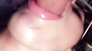 displaying hetero man what this throat can do