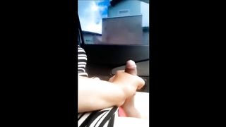 Transgender doll on a Standard Uber Rail