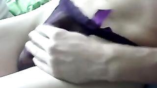 jizz flow in sister-in-law's underpants