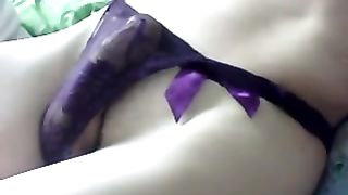 jizz flow in sister-in-law's underpants