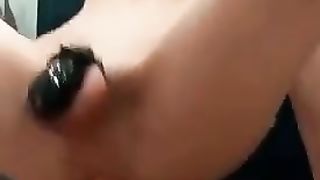 Sissy Jacey Rails Her Fake Penis for Parent