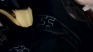 2B Crossdresser onanism