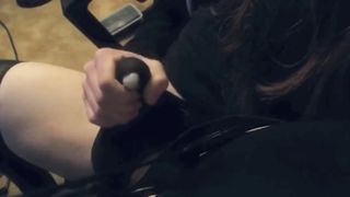 Phenomenal muscularity on Trans female Surprise Impaler