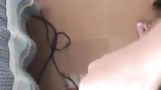 Hooker getting the jizm inwards her jaws