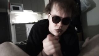 Jizz Shot on my sunglasses