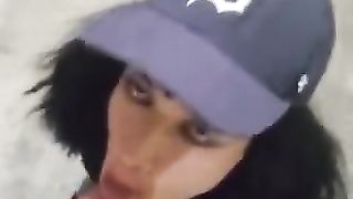 Part two. Sissy spunk breezy deep mouth phat dick outdoor