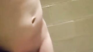 Part 1. Sissy trap bitch taunting fellow on public parking