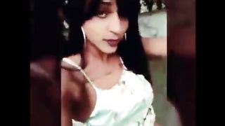 Moto Rider grabbin Street Tgirl SAUSAGE