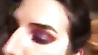 Concluding on First-Timer TRANSSEXUAL Face and Guzzles Spunk