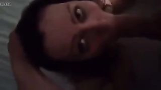 Transgirl deep-throat my monster milky bone