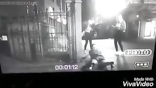 caught crossdressing by chavs in public