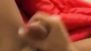 Tgirl Masturbator and cum-shot