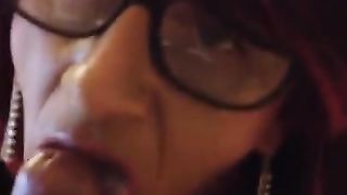 Super-Fucking-Hot Tasty lil goddess Kylee throating fortunate admirers boner