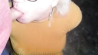 Spur on me as I deepthroat salami