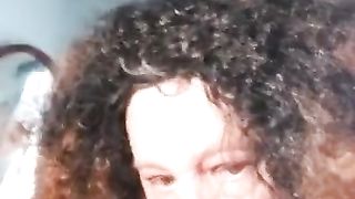 Fledgling CD deepthroats BIG BLACK COCK suck off spunk tart