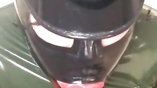 spandex trans dominatrix love her own jizm