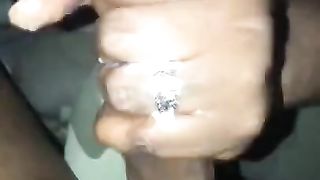 Backseat Transsexual Deep Throat & Hj