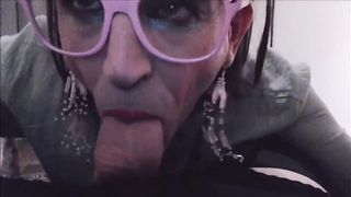 Maulhure Renate, Fickfresse, Dresden, deep-throat job, facial cumshot