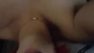 Sissy smashes giant fuck stick