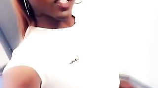 Dark-Hued Babe Getting Donk