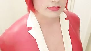 Sissy Condom Nurse Strapped and Vibrated