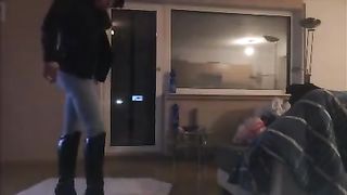 Jaw-Dropping Latina Italia Shemale TV TRANSSEXUAL DWT Slum Mega-Bitch Dance Taunt