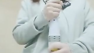 Japanese Teenie CD In Glasses And Her Magic Wand