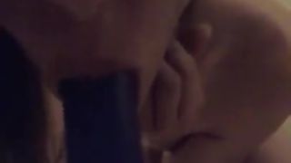 tgirl Lacey pokes her booty with plaything and inhales ass-to-mouth