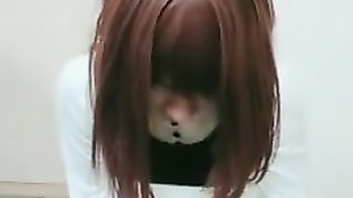 First-Timer Teenie Chinese Trap Strokes A Geyser