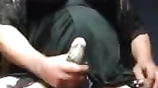 Super-Sexy lingera and strap on dildo having a scorching time