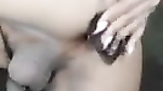 Frolicking with my self.