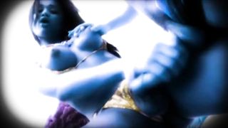 Psychedelic music compilation with tranny.