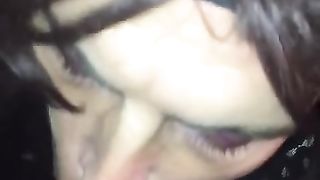 milky inhaling dark-hued dinky