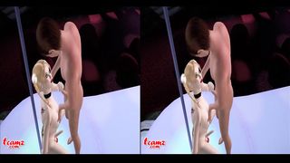3 DIMENSIONAL Harley Quinn T-Girl VR
