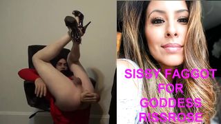 Rissrose2 revved me into a sissy homosexual