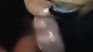 She-Male Inhaling stiffy nine